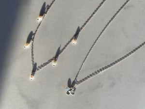Image of mia necklace sterling 