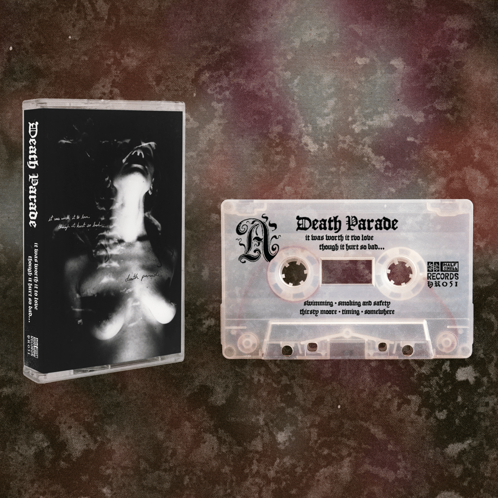 Image of "IT WAS WORTH IT TO LOVE, though it hurt so bad" Cassette tape from Halfshell Records