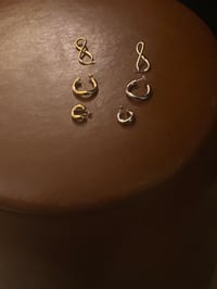 Image 5 of OLA HOOPS ~ gold