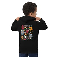 Image 1 of MONSTER DOODLE BLEGH SKATE KIDS HOODIE