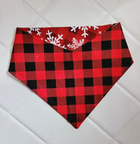 Image 1 of Buffalo Plaid bandana 🎄