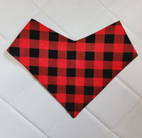 Image 2 of Buffalo Plaid bandana 🎄