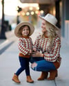 Mommy & Me Bubble Sleeve Sweater
