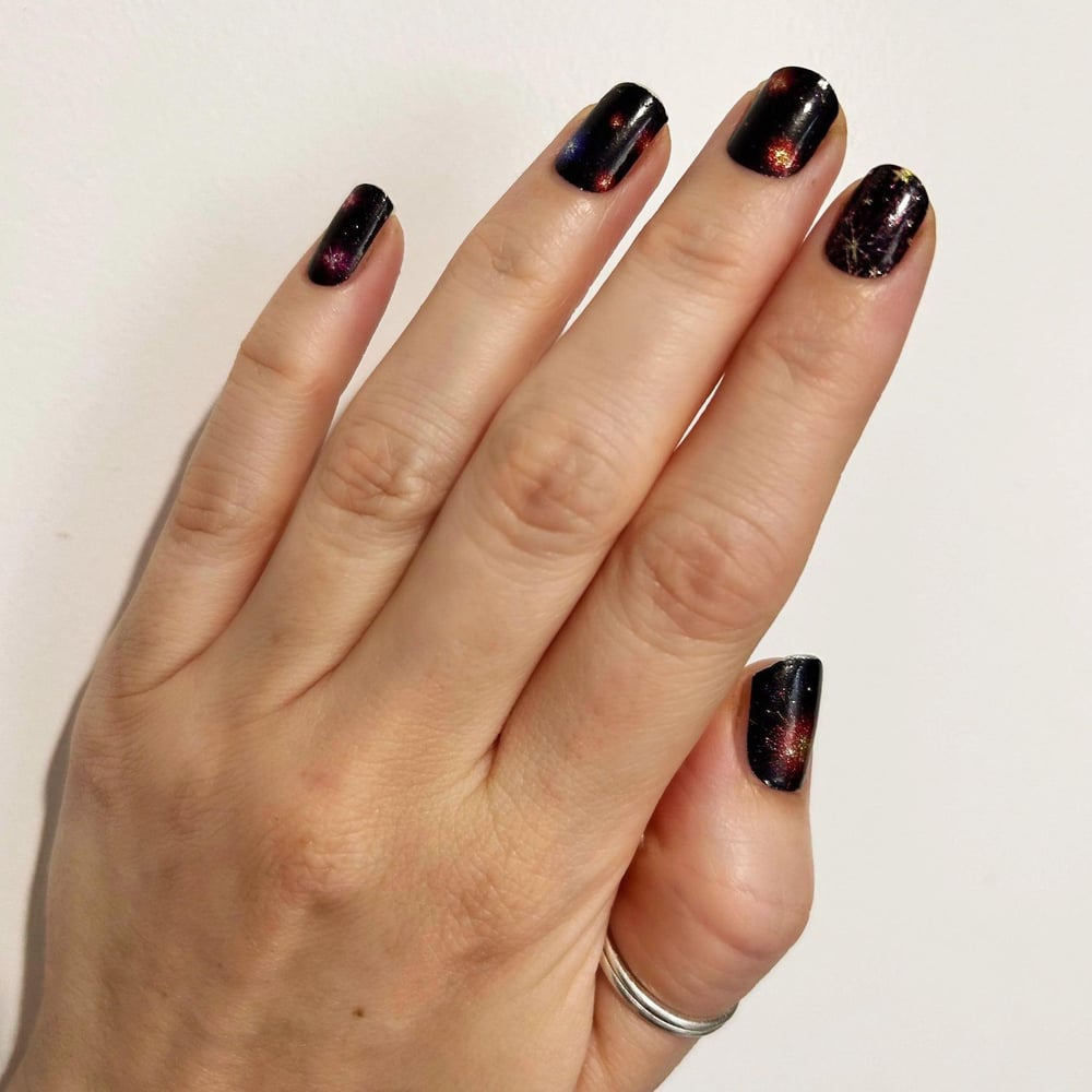 Fireworks Nail Polish Strip