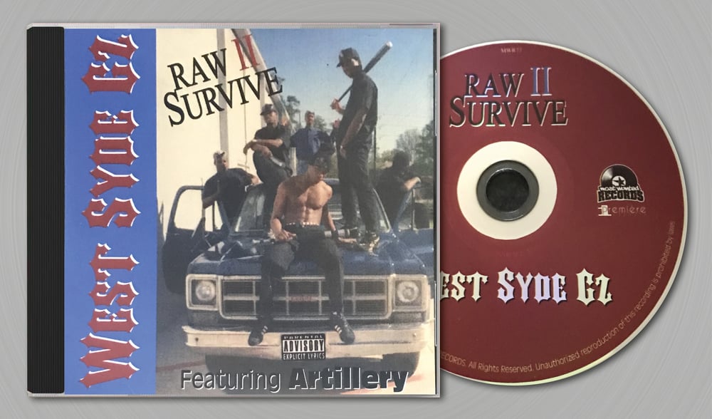 Image of CD: RAW II SURVIVE - WEST SYDE G'z 1994-2022 REISSUE (New Orleans, LA)