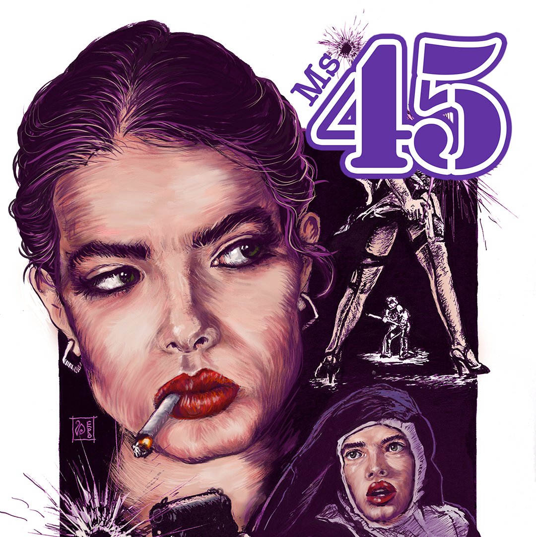 ms. 45 Poster colours of the dark