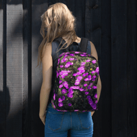 Image 2 of PURPLE FLOWER BACKPACK