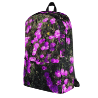 Image 4 of PURPLE FLOWER BACKPACK