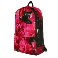 Image 4 of RED FLOWER BACKPACK