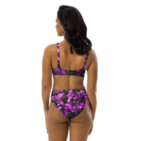 Image 3 of PURPLE FLOWER 2PC BIKINI