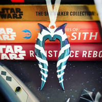 Hand Painted Ahsoka Ornament