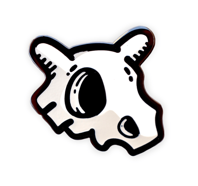 Cubone’s Skull Pin