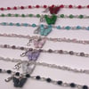 charmed initial butterfly bracelet