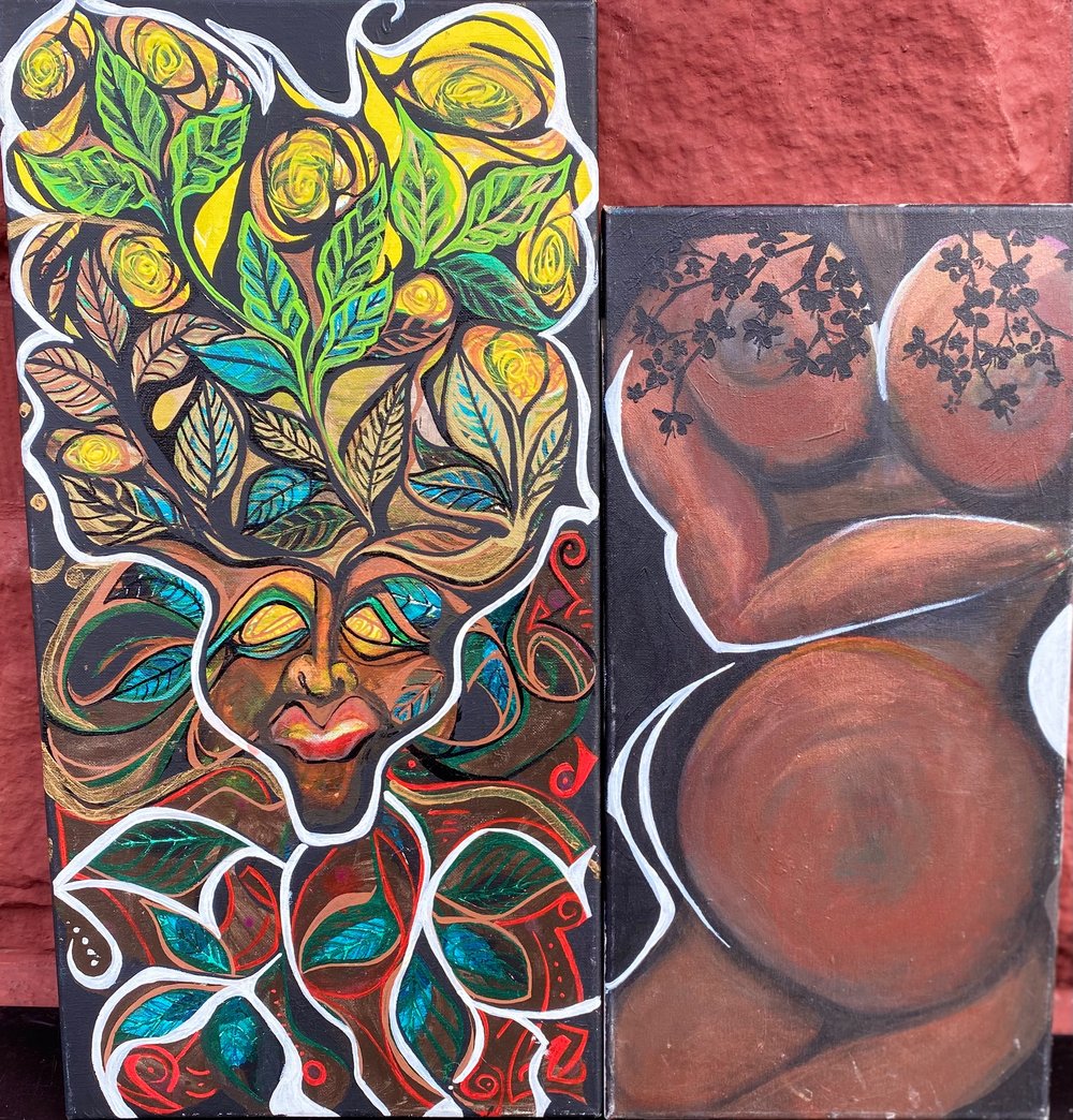 Image of "Matriarchal Bloodlines" [Diptych]