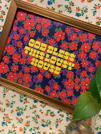 Image 1 of God Bless this Lousy House- 11 x 14 print
