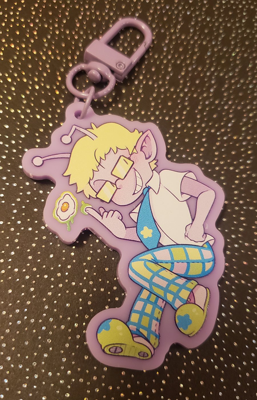Space School - Alkaline and Zeggy Solid Acrylic Charms