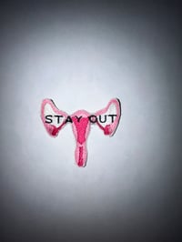 STAY OUT Patch