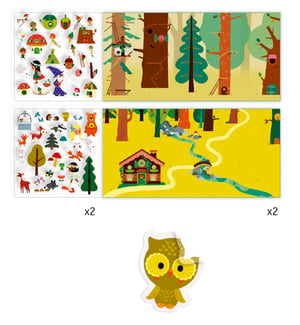 Image of Magical Forest Sticker set