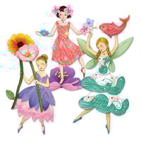 Image 1 of Fairy Paper Puppets Kit