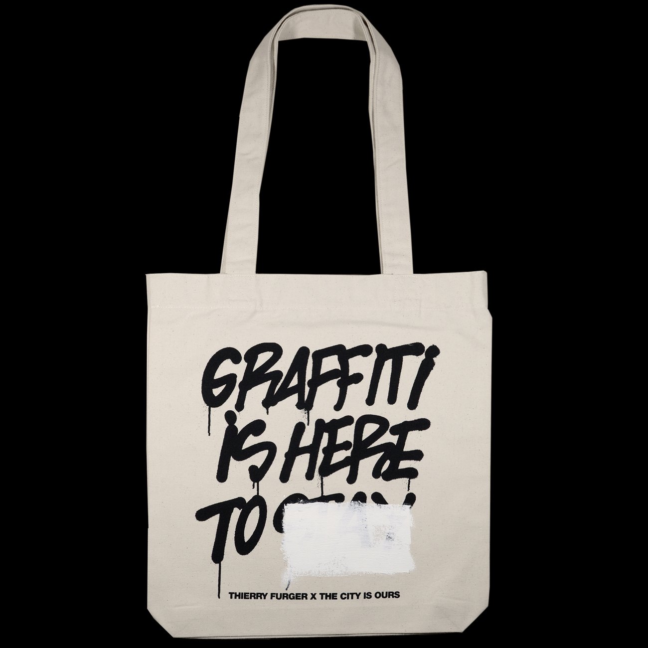 Graffiti shop tote bag