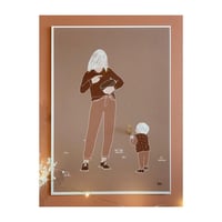 Image 4 of Affiche brodée série Transmission 