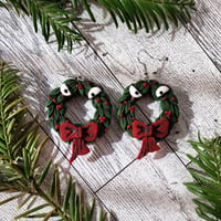 'Man-eater Wreath' Earrings