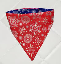 Image 2 of Red Snowflake bandana ❄️ 