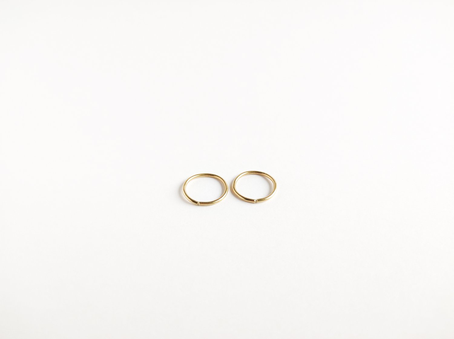 Image of 10mm Solid Gold Hoops