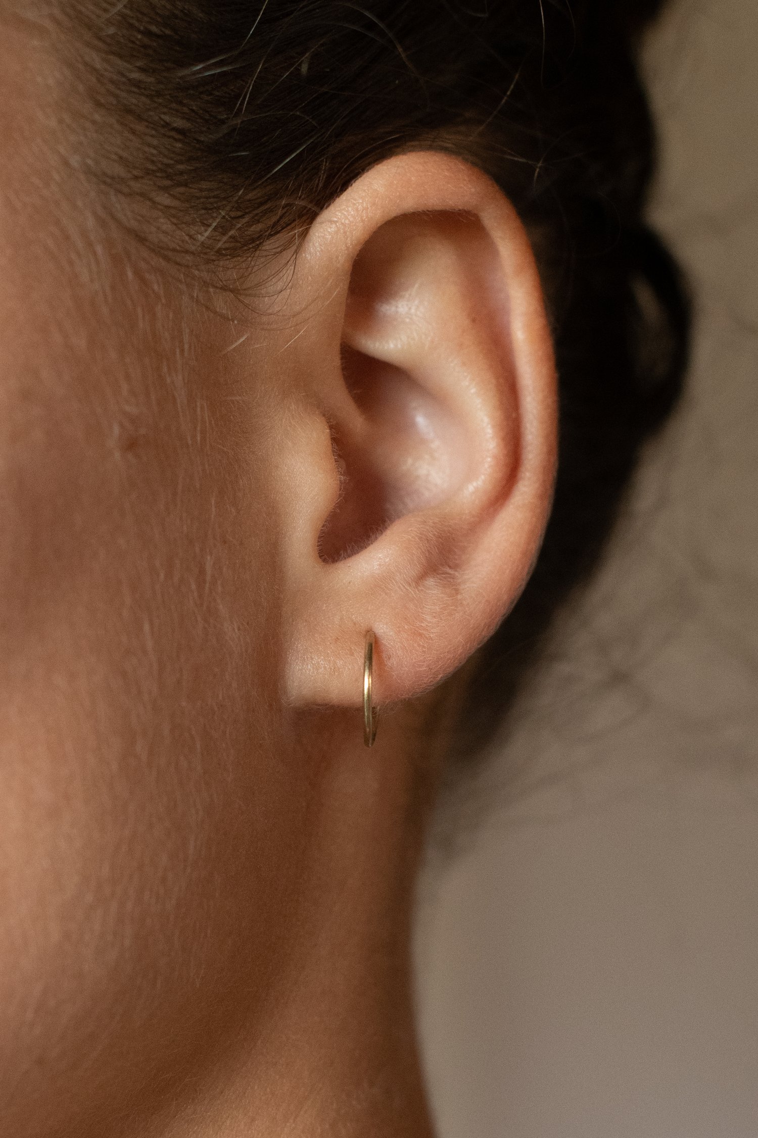 Image of 10mm Solid Gold Hoops