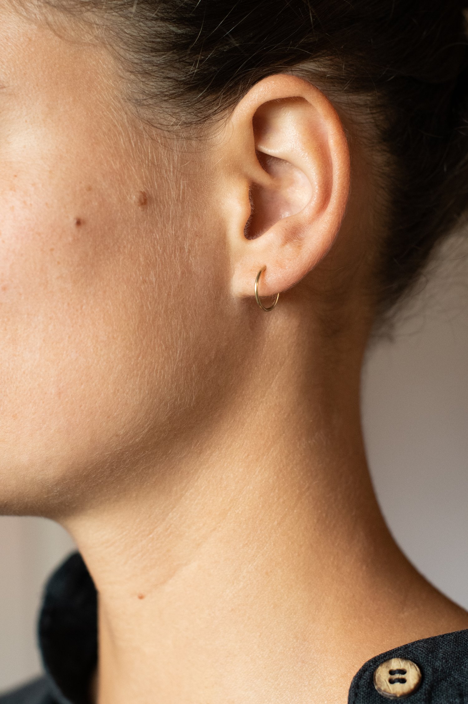 Image of 10mm Solid Gold Hoops