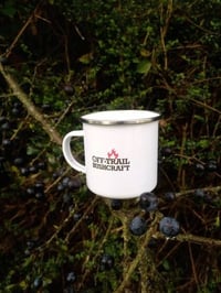 Image 2 of Bushcraft & Camping Handmade Enameled Mug