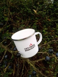 Image 1 of Bushcraft & Camping Handmade Enameled Mug