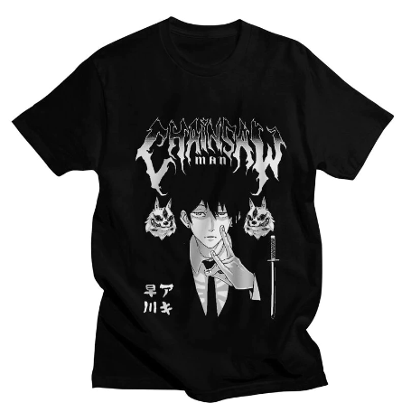 Image of Harajuku Chainsaw Man T Shirt 