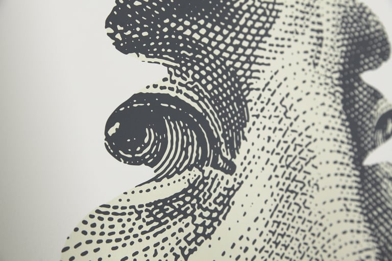 “Smell of Money" Limited Edition Serigraph Print Image 2