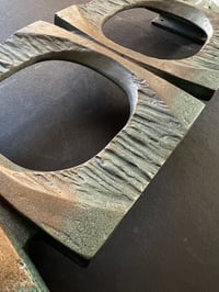 Image 1 of Full-Width Door Handle in Bronze, 1970s