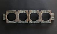 Image 2 of Full-Width Door Handle in Bronze, 1970s