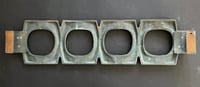 Image 3 of Full-Width Door Handle in Bronze, 1970s