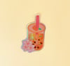 Bubble Tea Peach - Stickers