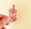 Bubble Tea Peach - Stickers