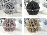 Image 1 of Coloured Shure SM58 Microphone Grilles