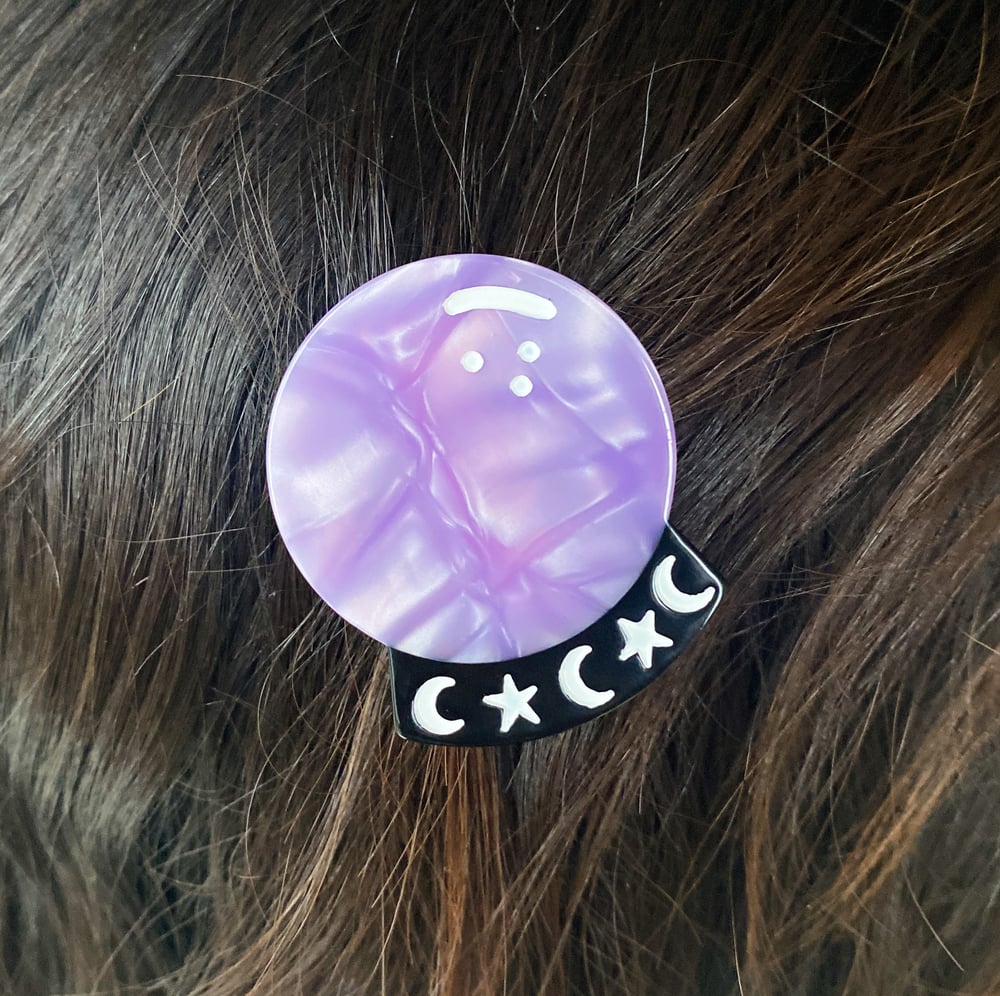 Image of Crystal Ball Hair Clip