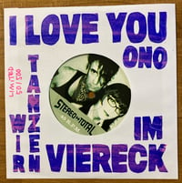 Image 3 of Stereo Total – I Love You Ono / Wir tanzen im Viereck 7"
