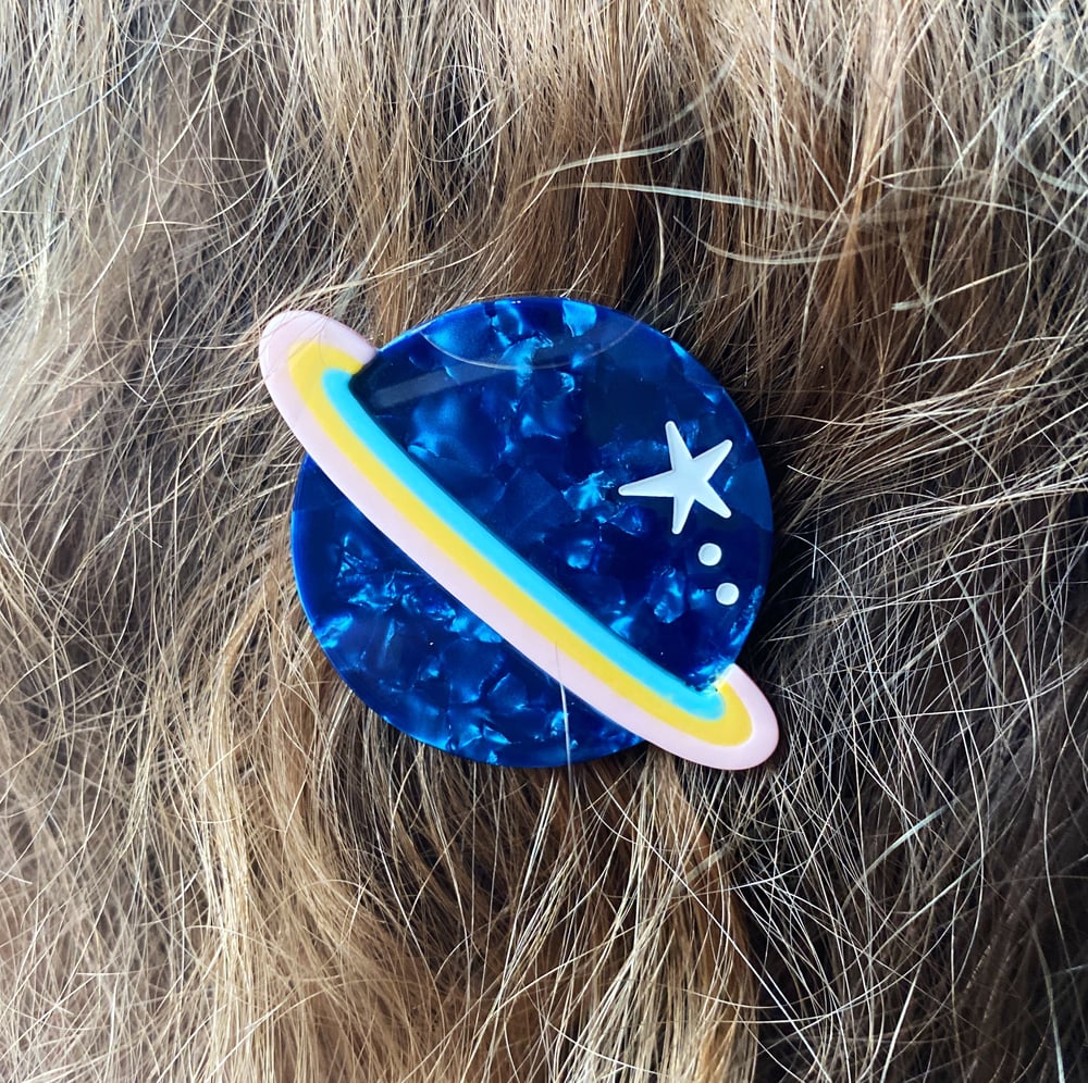 Image of Saturn Hair Clip