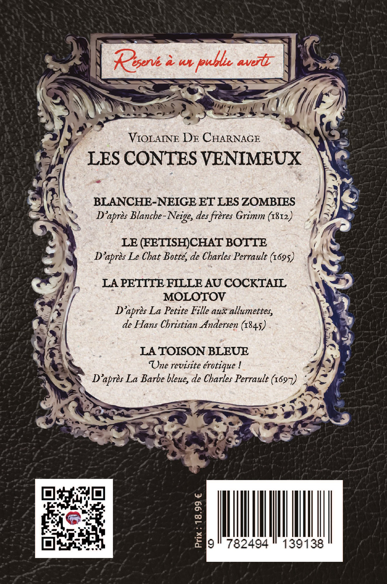 Image of LES CONTES VENIMEUX relié (recueil)