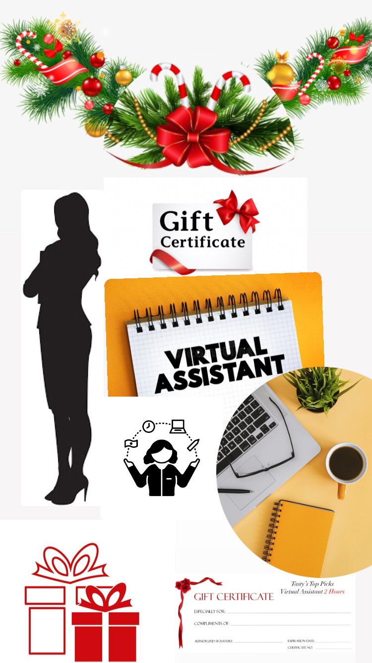 Image of Tasty’s Top Picks 2 HR Virtual Assistant Gift Certificate 