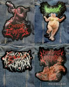 Image of Officially Licensed Cerebral Incubation/Fatuous Rump/Gorepot/Emasculated Vituperation Back Patches!!