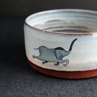 Image 4 of MADE TO ORDER Circus Elephant Bowl (Red)