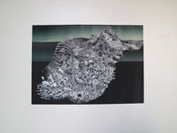 Image 5 of Ocean Blanket - Large Limited Edition Linocut Print