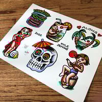 Image 1 of Tiki Flash Print