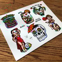 Image 2 of Tiki Flash Print